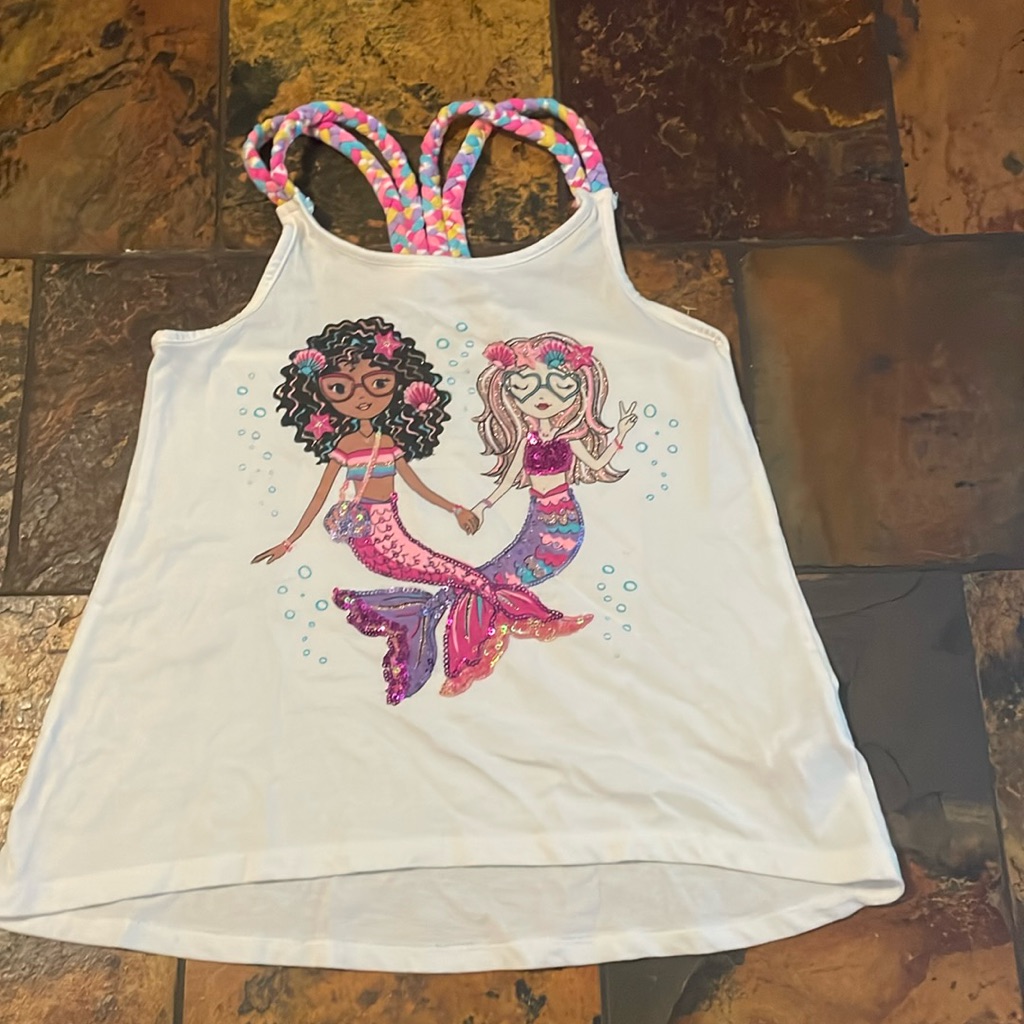 Girls Mermaid Tank 494